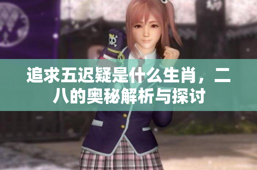 追求五迟疑是什么生肖，二八的奥秘解析与探讨