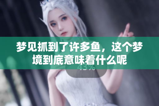 梦见抓到了许多鱼，这个梦境到底意味着什么呢