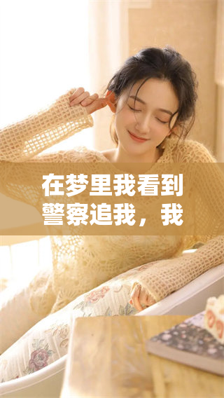 在梦里我看到警察追我，我拼命逃跑的情景不禁令我深思