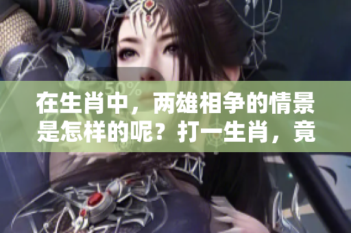 在生肖中，两雄相争的情景是怎样的呢？打一生肖，竟藏着这样的故事。