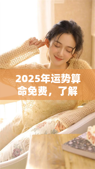 2025年运势算命免费，了解你未来的好运与挑战解析