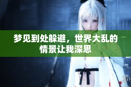 梦见到处躲避，世界大乱的情景让我深思