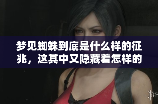 梦见蜘蛛到底是什么样的征兆，这其中又隐藏着怎样的寓意呢