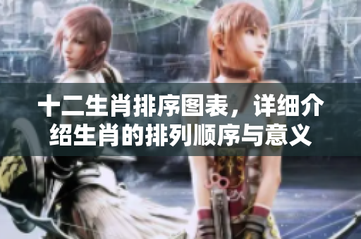 十二生肖排序图表，详细介绍生肖的排列顺序与意义