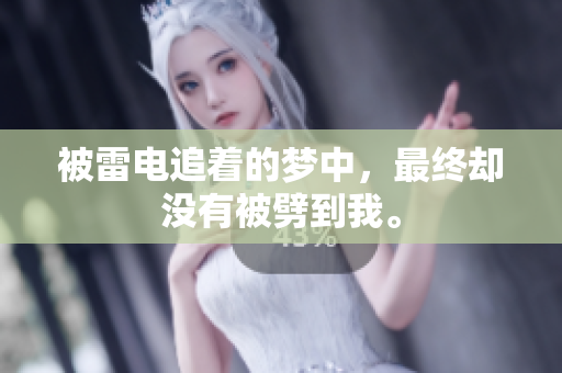 被雷电追着的梦中，最终却没有被劈到我。
