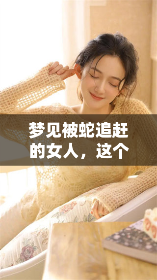 梦见被蛇追赶的女人，这个梦境究竟意味着什么呢