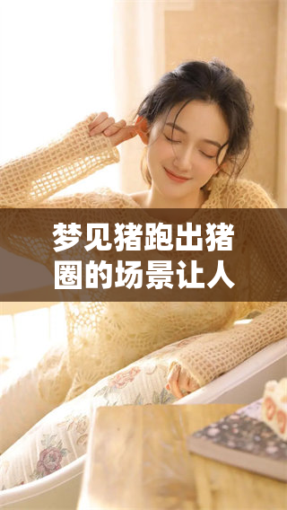 梦见猪跑出猪圈的场景让人深思，这究竟预示着什么呢