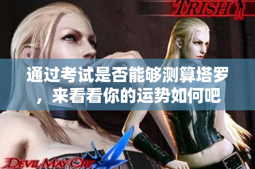 通过考试是否能够测算塔罗，来看看你的运势如何吧